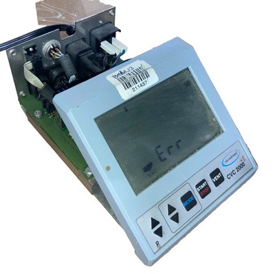 Vacuubrand CVC 2000 II Vacuum Controller (Powers On,    Err )   Missing Cover