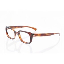 Bausch  Lomb 6 Tortoise Shell Vintage 51-21mm Eyeglasses FRAMES ONLY -GOOD-READ