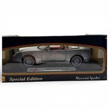 Maserati Spyder Silver Maisto Special Edition 1:18