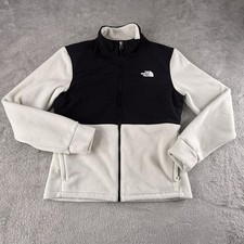 North Face Jacket Womens Medium White Black T...