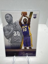 Panini 2014-15 Prestige Julius Randle Rookie Card Lakers Knicks Timberwolves. rookie card picture