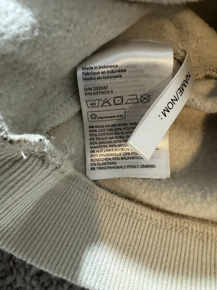 Sudadera H&M Niños Calabaza Halloween Niños Talla 3/4 Cuello Redondo Otoño Foto 4 de 4