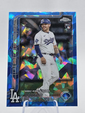 Topps 2025 Chrome Sapphire Dalton Rushing #USC151 Dodgers Rookie Debut Card