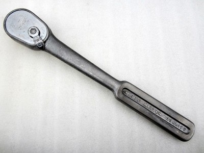 Vintage 1940's Wards Master Quality 1/2'' Drive Ratchet Made in USA