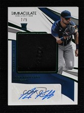 2021 Panini Immaculate Jumbo Fielding Glove Green 1/5 Alex Kirilloff Auto 0v33