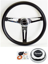 1968-69 Plymouth Gtx Road Runner 13.5 Chrome Steering Wheel Winstall Kit