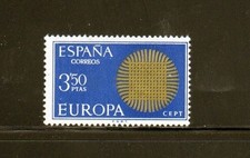 SPAIN #1607 1970 EUROPA MINT VF NH O.G (JT)