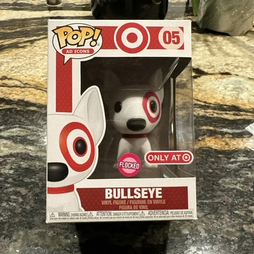 Funko Pop! Vinyl: Ad Icons - Bullseye (Flocked) - Target (T) (Exclusive) #05