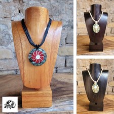 Schmuck Ständer 30  cm aus Holz Ketten Display Büste Halter handgefertigt