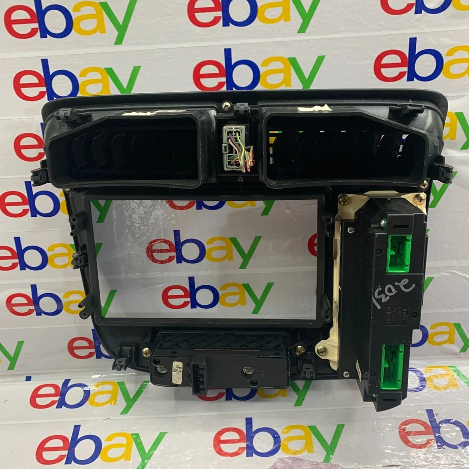 Honda Civic 2001-2005 control de clima radio embellecedor bisel ventilaciones OEM 02 03 04 Foto 2 de 4