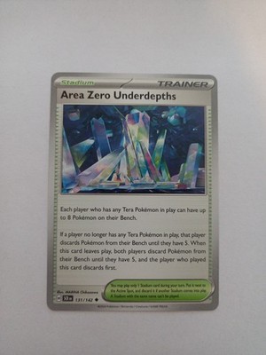 Pokémon Area Zero Underdepths | 131/142 | Stellar Crown | English | NM-M
