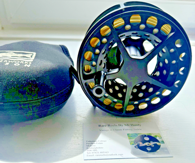 arx fly reel Lamson ARX 4+ Salmon & Saltwater Fly Reel Rio Running Line + Scandi # 11 &  Case
