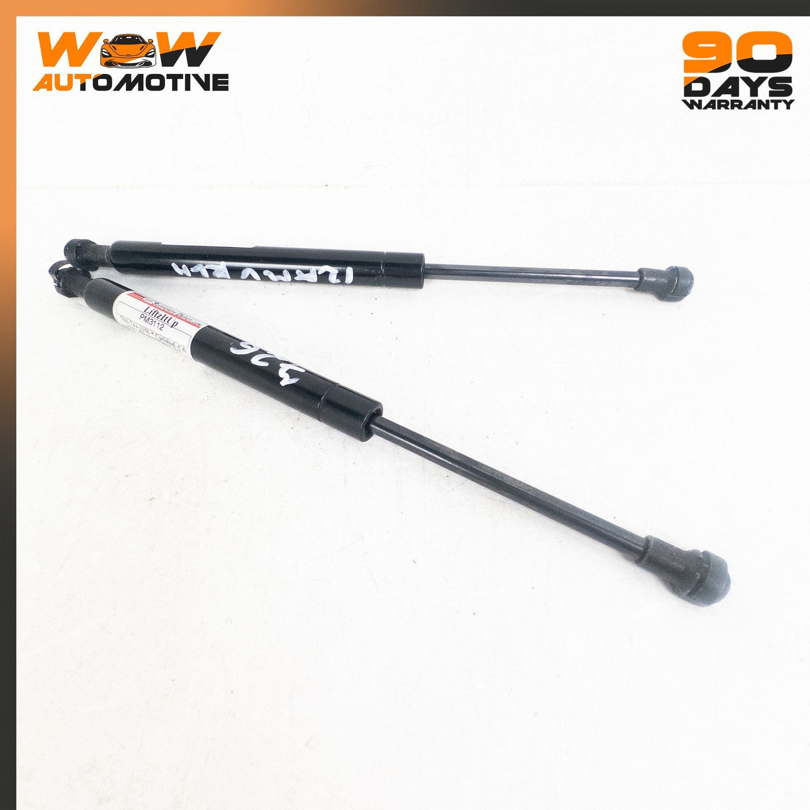 06-16 ASTON MARTIN V8 VANTAGE REAR LEFT RIGHT TRUNK LIFTGATE GAS STRUT SET OEM