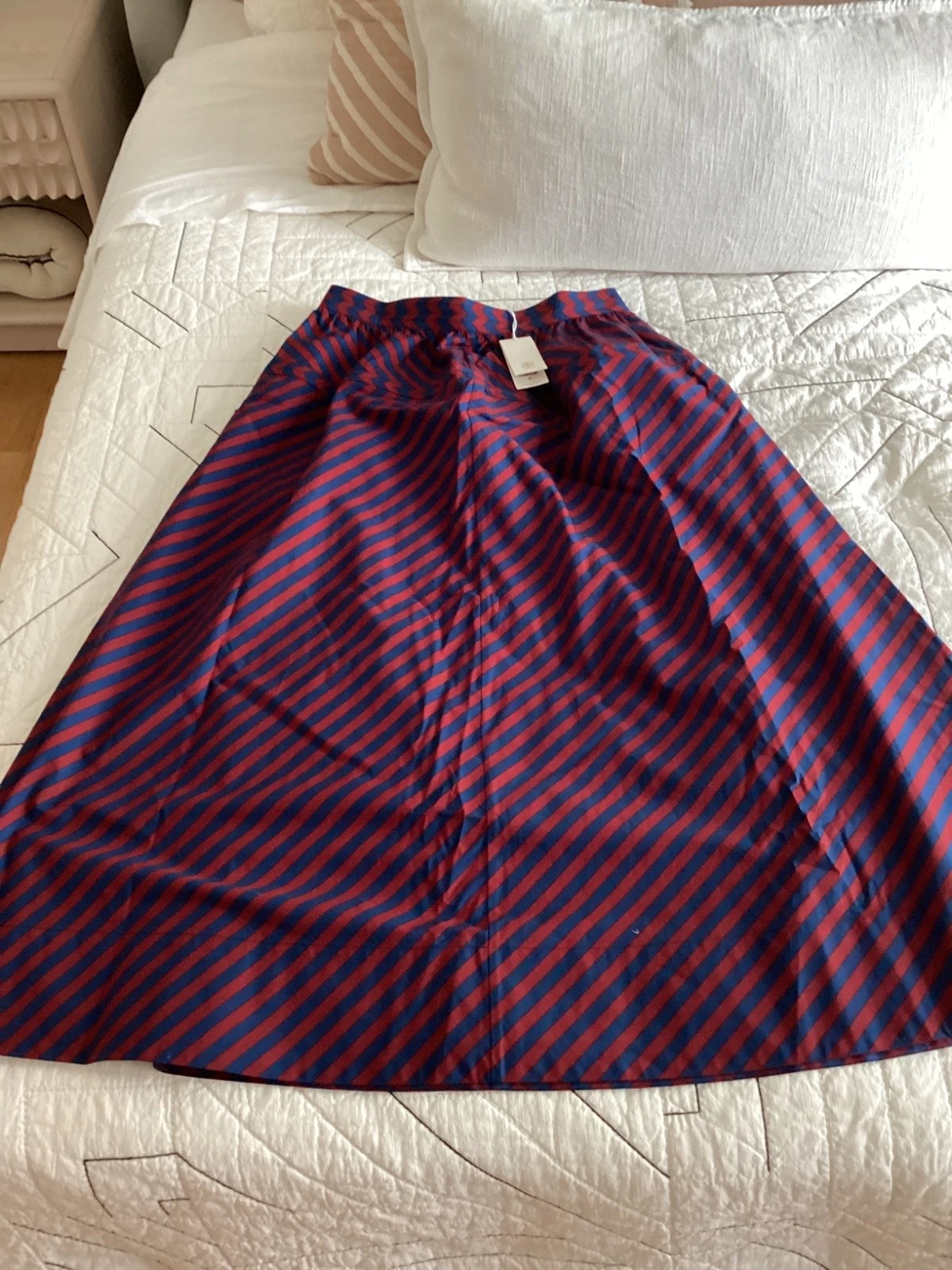 tory burch poplin maxi skirt new with tag size 10