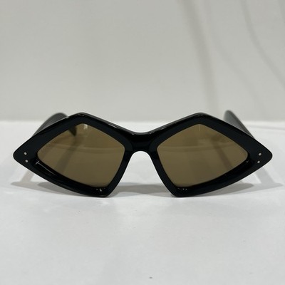 New ? Original GUCCIAcetate Geometric Crystal Sunglasses GG0496S Black GUCCI GG0496S 004 Shiny Black Geometric Crystal Women main image 3