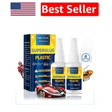 100g Super Glue for Plastic - Fast Drying, Strong Bond Adhesive for Crafts