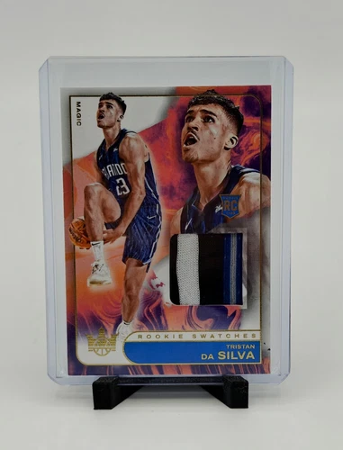 2024-25 Court Kings Tristan Da Silva #RJS-TDS Rookie Swatches RC Orlando Magic