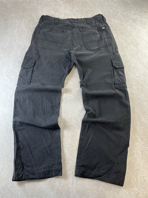 Dickies FLEX Carpenter Hose Herren 34x30 Faded Black Workwear Utility Hose