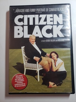 Citizen Black 2004 DVD Documentary Movie Conrad Black