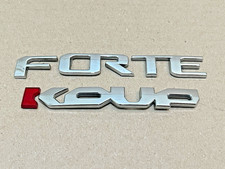 2010-2013 Kia Forte Koup Trunk Emblem Badge Set Oem