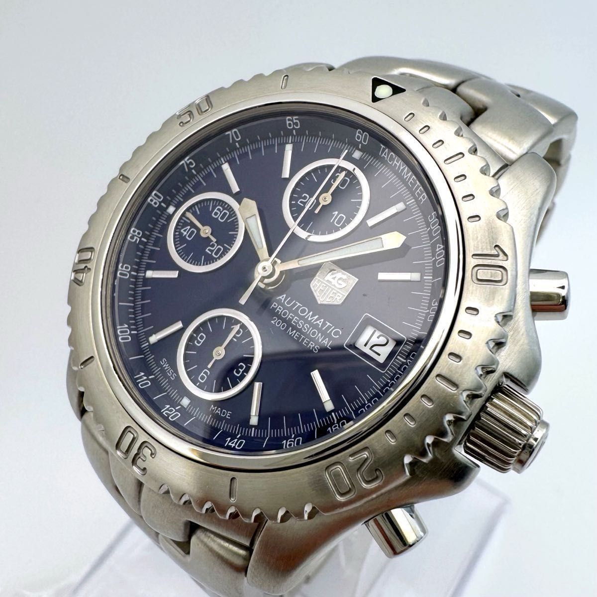 TAG Heuer Link Chronograph Automatic Navy Dial Men's Watch CT2110