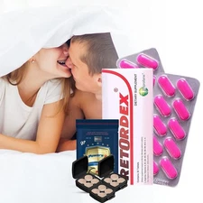 Retordex + PowersX Pills 10X Extra Sex Boost Supplement Bed Bull Powers For Men