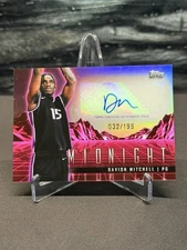 2023-24 Topps Midnight - Horizon Davion Mitchell #HS-DAM Twilight Auto /199