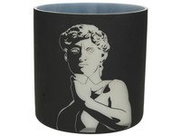 Engelnburg KerzenstäNder Kerzenhalter Kerzenleuchter Glas Schwarz 15X15X15Cm