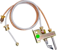 Water Heater Pilot Assembely for Tubing Natural Gas, Includes Pilot Thermocouple