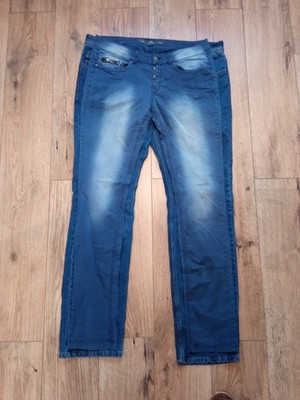 S.Oliver - Damen Hose / Jeans - W42 L36 - blau - Knopfverschluß  Catie Slim Fit