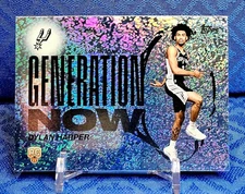 2025-26 Topps Flagship Dylan Harper Generation Now GN-2 Sandglitter Spurs RC