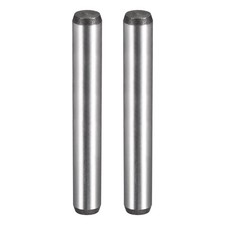 2pcs 3/8-Inch x 2-1/2-Inch Dowel Pins Heat Treated Alloy Steel Bright Finish
