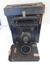 Antique C.P. Goerz Berlin Plate Camera With Plate & Case