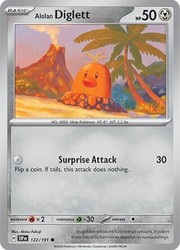 Alolan Diglett 122/191 Surging Sparks