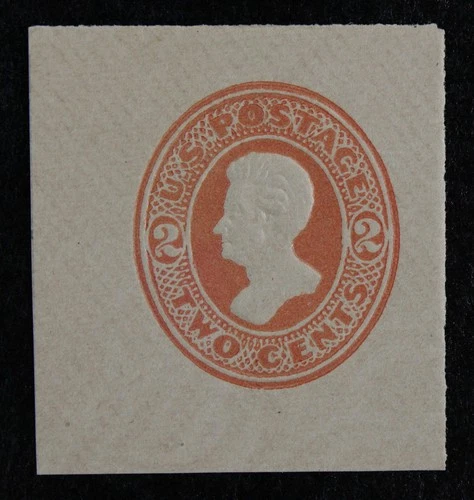 CKStamps: US Cut Square Stamps Collection Scott#U152 Unused LH NG