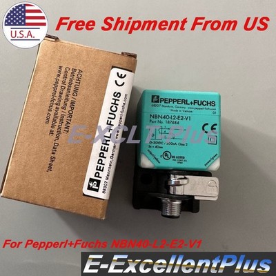 New Inductive Proximity Sensor NBN40L2E2V1 For Pepperl+Fuchs NBN40-L2-E2-V1 USA