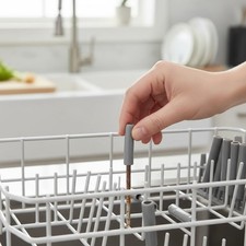 100 Universal Dishwasher Rack Tine End Caps - Rubber, Easy Installation Tips