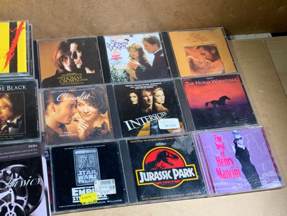 CDs Sammlung 40 CDs davon ca. 20 Soundtracks CDs  20 Musik CDs
