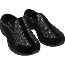 Easy Spirit Traveltime Glitter Clogs Black Women's US 9M