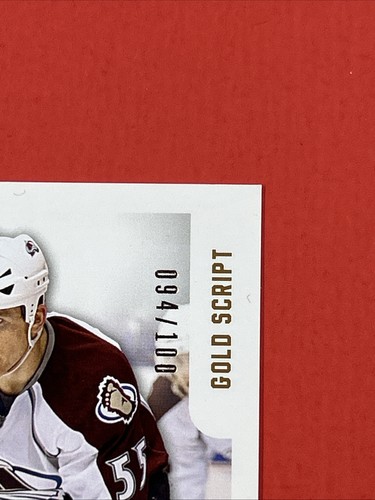 ๐ฅถ 2009โ10 Upper Deck MVP Gold Script P#226 Cody McLeod โ SN #094/100 - Picture 3 of 10