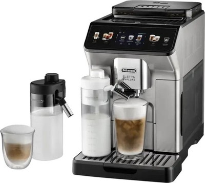 DeLonghi ECAM 450.55.S Eletta Explore Kaffeevollautomat  Schwarz SilberGebraucht