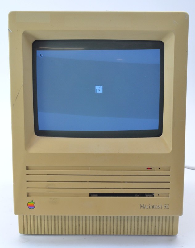 Apple Macintosh SE M5011 W/Radius 2 Page Display Card Boots to Disk Error