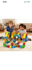 51 pc Gravity-Defying Electric Train Set - Flexible 3D Race Track for Kids 4-8
