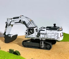 Liebherr R9150 excavator WSI truck models 1:50 scale