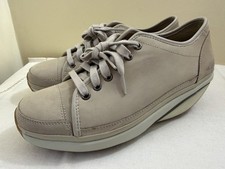 MBT Nafasi Tan Leather  Platform Rocker Toning Casual Sneakers 39/8-8.5