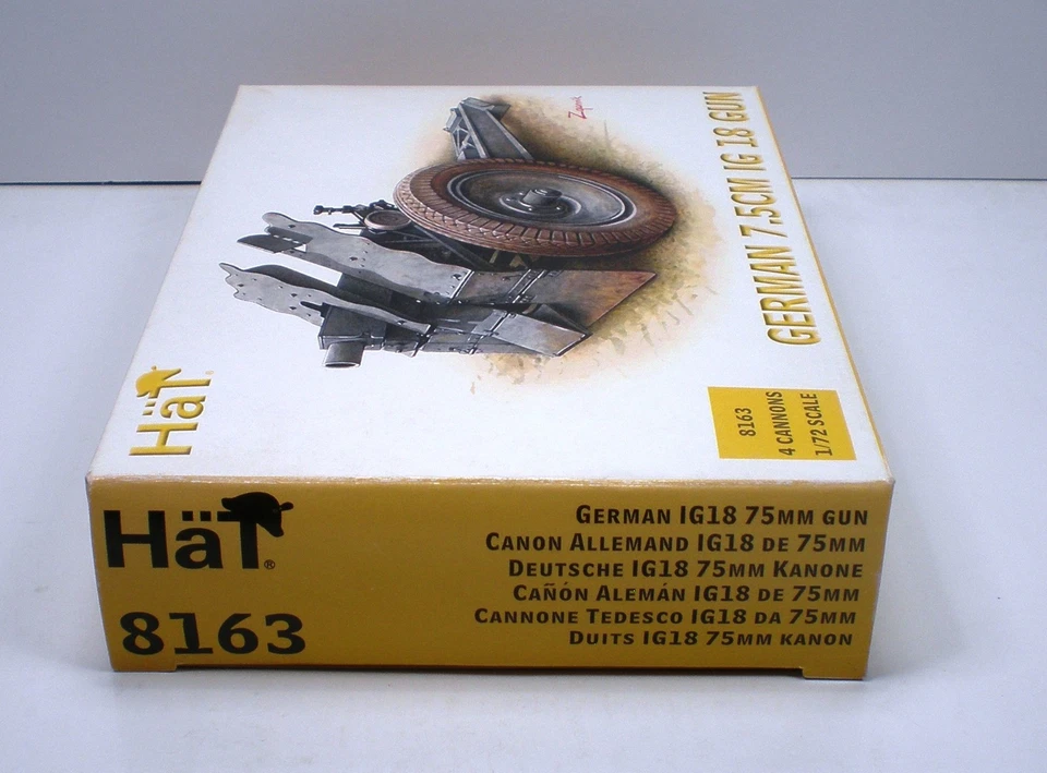 1/72 Scale German WWII Infantry Gun With Crew, IG 18, HaT - Image 4 of 4