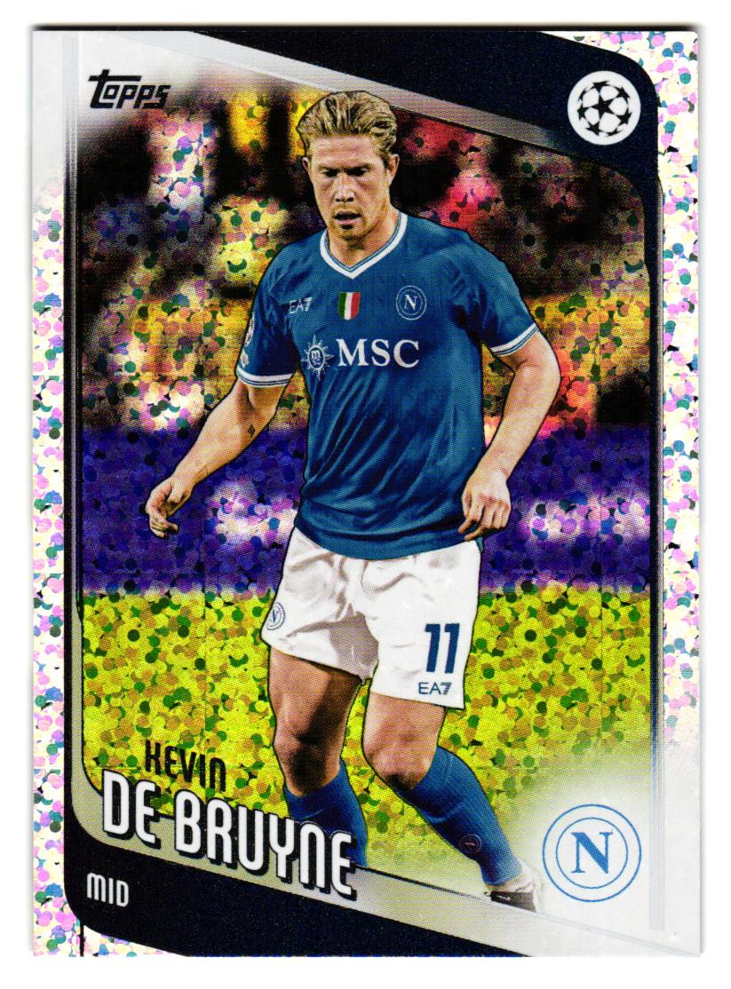2025-26 Topps UEFA Club Competitions - Kevin de Bruyne #200 Holofoil SSC Napoli