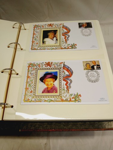 Benham Stamp Collection Diamond Wedding Queen Elizabeth II & Prince Philip - Picture 7 of 16