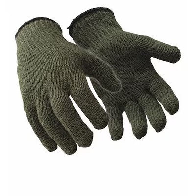 Refrigiwear 0221Rgrnsmd Cold Protection Glove Liners, 85% Ragg Wool/15% Nylon