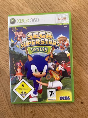 SEGA Superstars Tennis XBOX 360 Spiel Sonic komplett